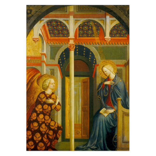 The Annunciation by Masolino da Panicale