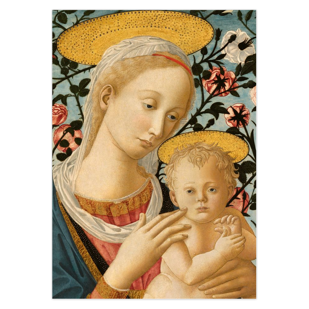 Floral Madonna and Child