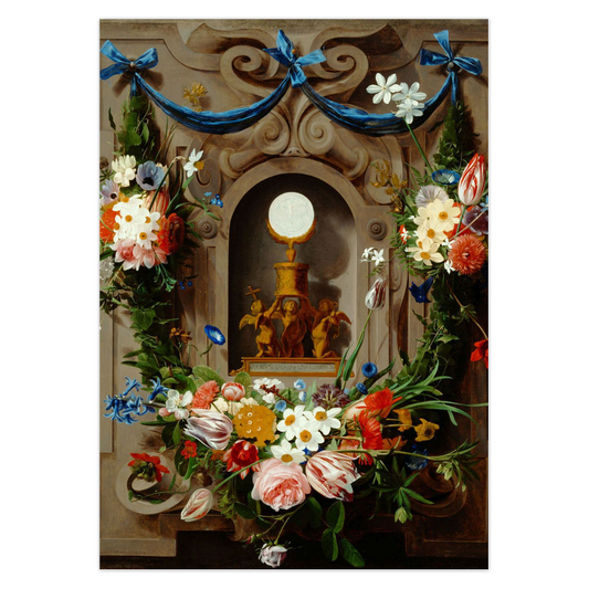 Eucharist in a Niche Catholic Card